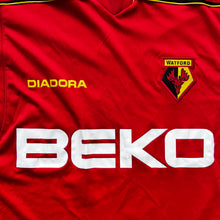 2008 09 Watford away football shirt Diadora #7 Cowie - M