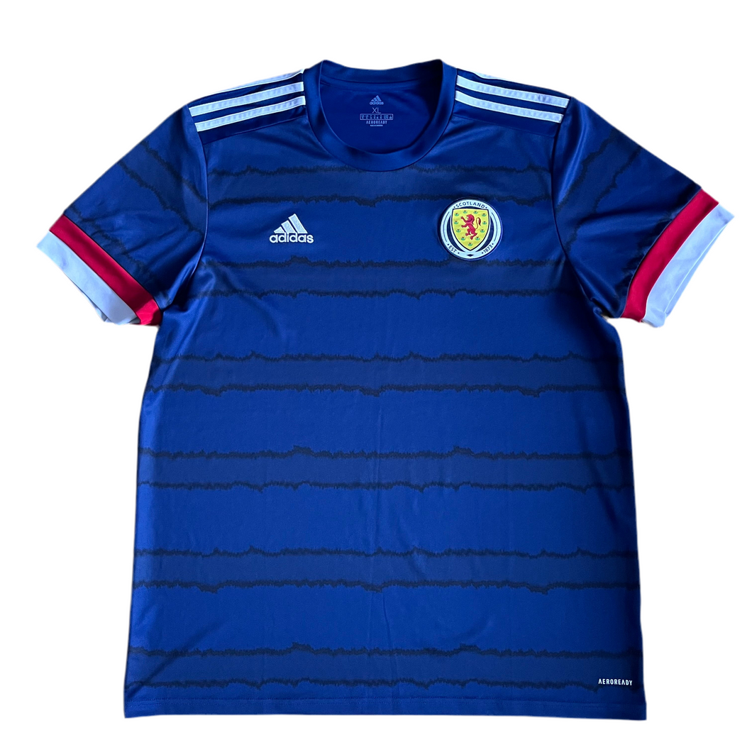 2020 21 Scotland home football shirt Adidas - XL