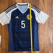 2016 17 Scotland home football shirt Adidas #5 - S
