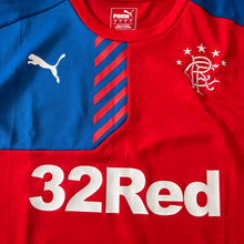 2015 16 Rangers pre-match training football shirt Puma (excellent) - L