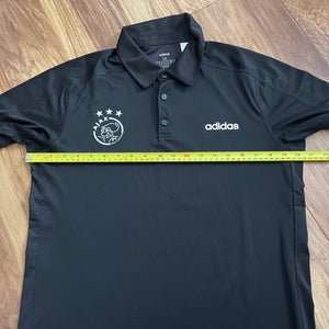 Ajax Adidas polo shirt black - M