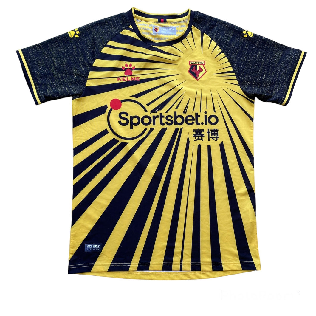 2020 21 Watford home football shirt Kelme - S