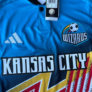 2024 Sporting Kansas City Wizards Adidas archive football shirt - M