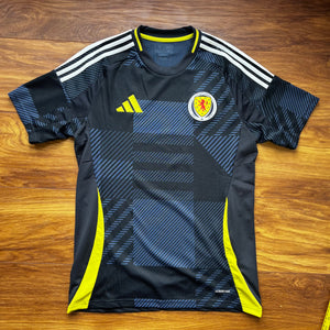 2024 25 Scotland home football shirt Adidas (excellent) - M