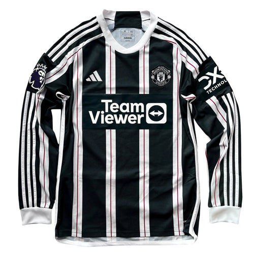 2023 24 Manchester United LS away football shirt Adidas (PL Patch)  - M