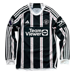 2023 24 Manchester United LS away football shirt Adidas (PL Patch)  - M