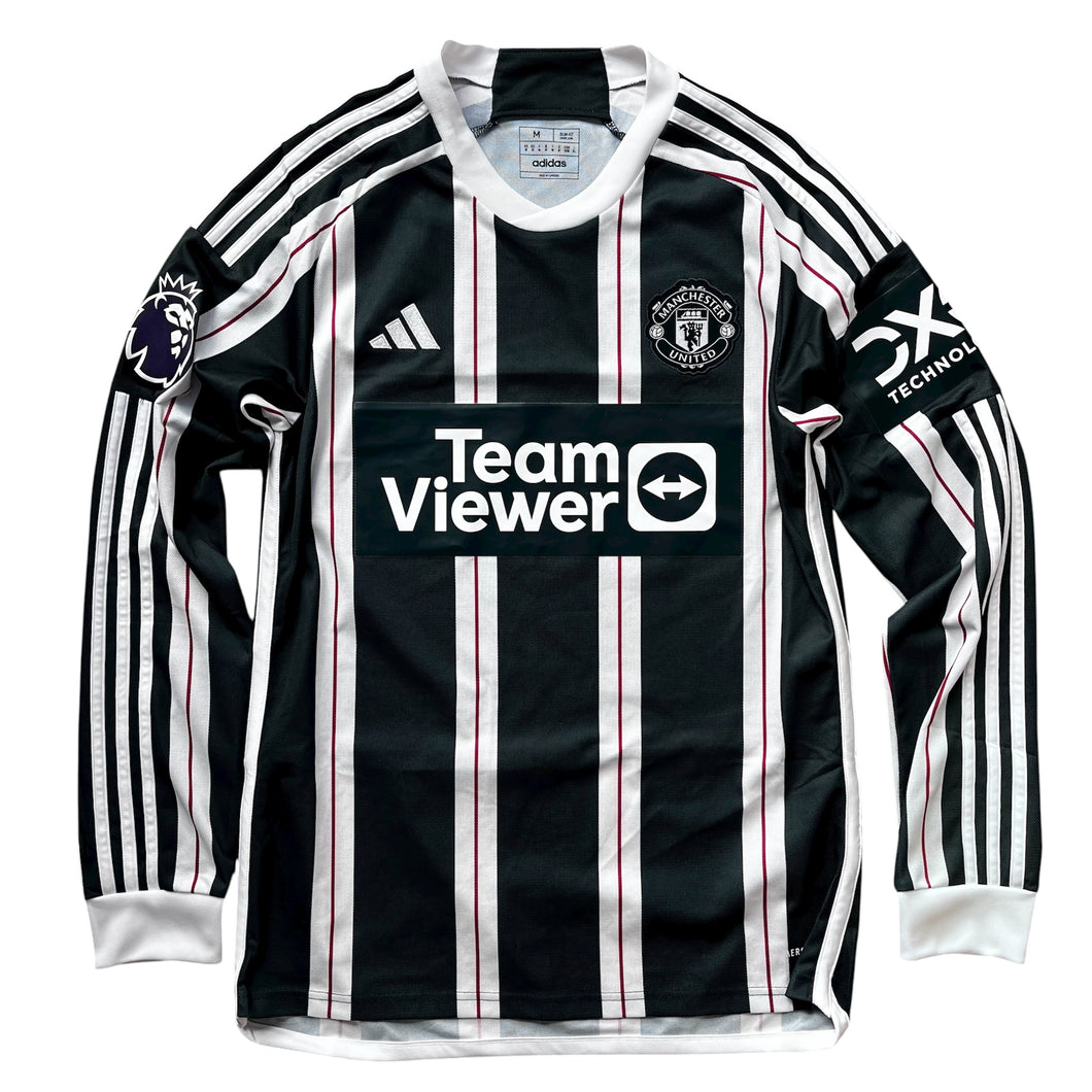 2023 24 Manchester United LS away football shirt Adidas (PL Patch)  - M