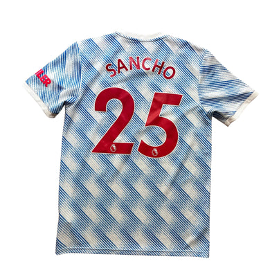 2021-22 Manchester United away football shirt Adidas #25 SANCHO - M