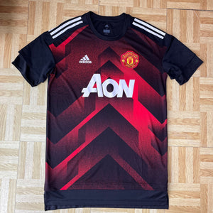 2017 18 Manchester United pre-match football shirt (excellent) - M