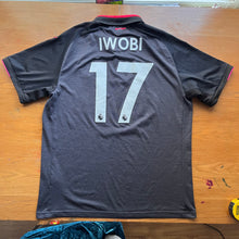 2017-18 Arsenal Third football shirt #17 Iwobi - L