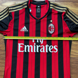 2013 14 Ac Milan home football shirt Adidas - S
