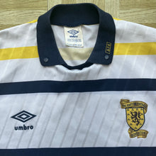 1988 91 Scotland away football shirt Umbro - M