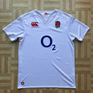 2015 16 England Rugby home shirt Canterbury Vapodri - L