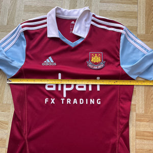 2013 14 West Ham United home football shirt Adidas - S