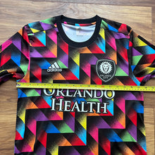2022 Orlando City LGBTQ pre-match training football shirt MLS soccer Adidas - S