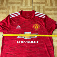 2020 21 Manchester United home football shirt Adidas (excellent) - M