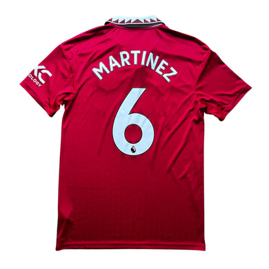 2022 23 Manchester United home football shirt adidas #6 Martinez - M
