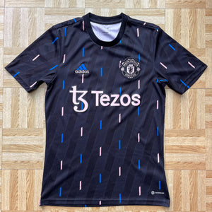 2022-23 Manchester United pre-match football shirt Adidas - S