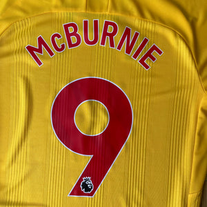 2023-24 Sheffield United away football shirt #9 McBURNIE *BNWT* - S