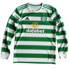 2021 22 Celtic home L/S football shirt adidas - M