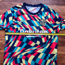 2020-21 Barcelona Nike Pre-Match Training Football Shirt Nike (excellent) - M