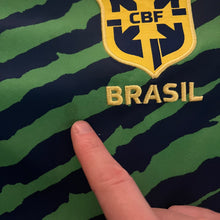 2022 23 Brazil Brasil pre-match training football shirt (good) - S