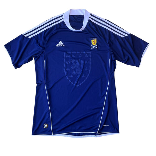 2010 11 Scotland home football shirt Adidas - M/L