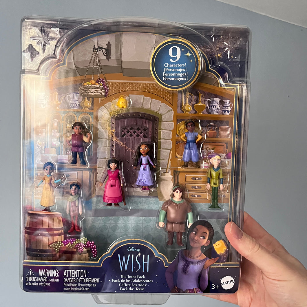 Disney Wish The Teens Figure Pack brand new unopened