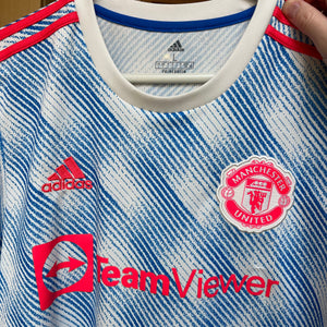 2021-22 Manchester United away football shirt Adidas (excellent) - L