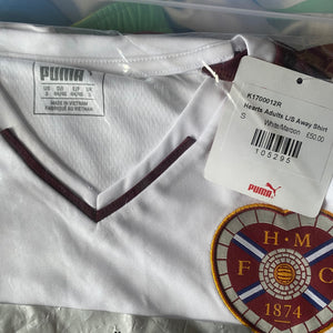 2015 16 Heart of Midlothian LS away Football Shirt *BNWT* - S