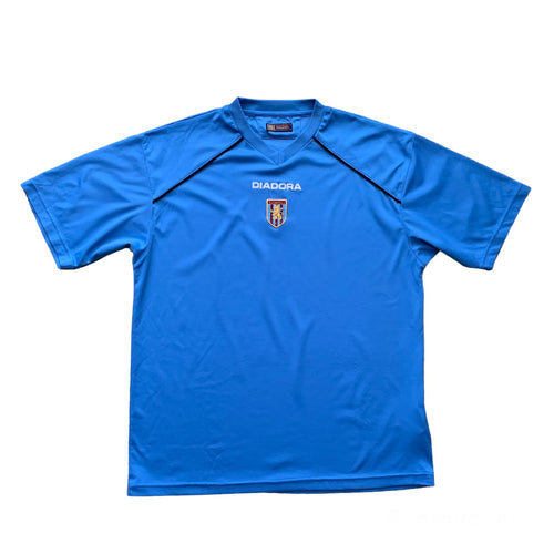 2002 04 Aston Villa Diadora training football shirt - L / XL