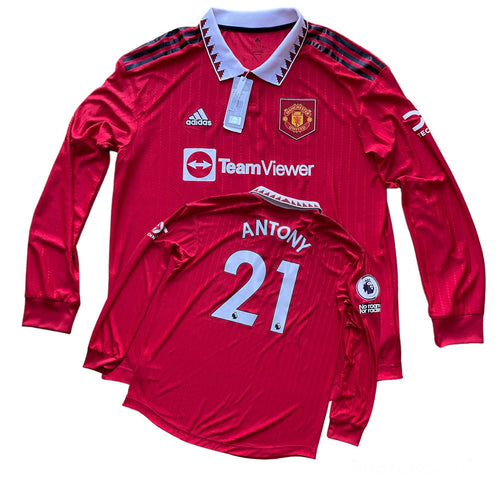 2022 23 Manchester United Player Edition Heat.RDY football shirt #21 Antony - XL