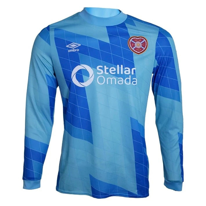 2024 25 Heart of Midlothian away Goal Keeper Football Shirt Umbro -  L