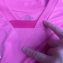 2023 24 Heart of Midlothian away football shirt Pink Umbro (good/excellent) - S