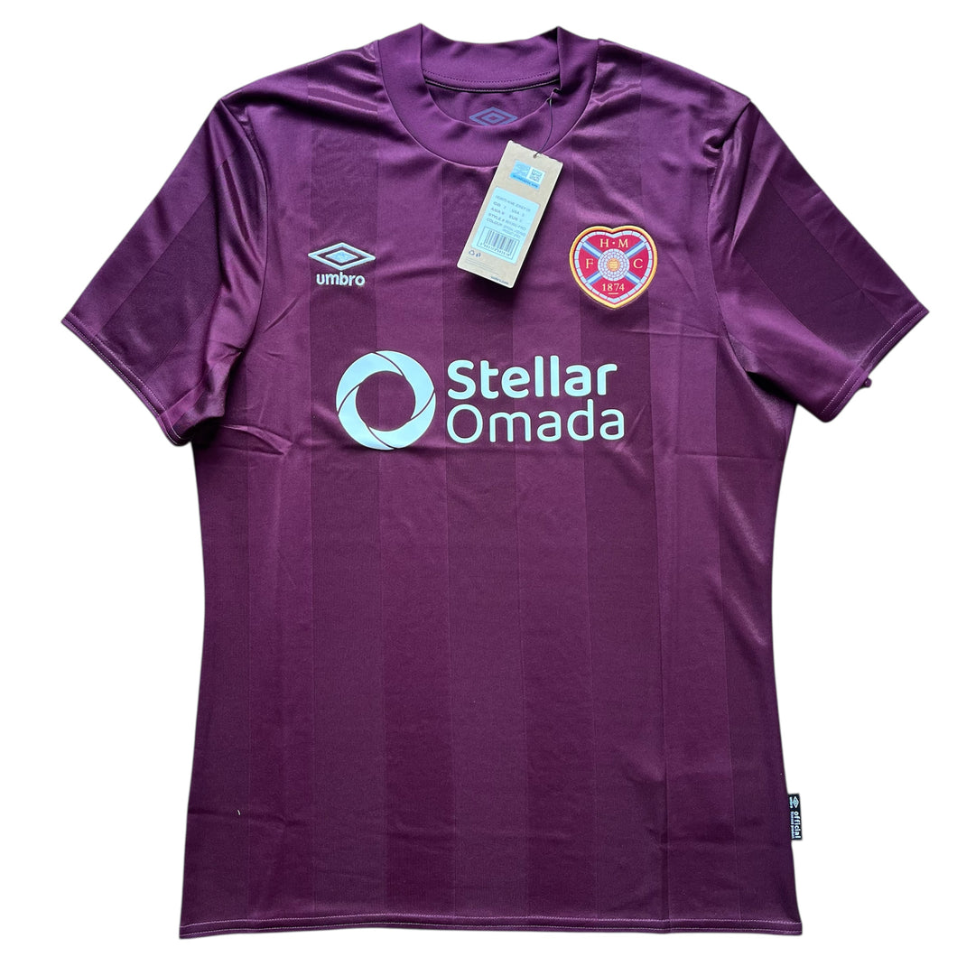 2024 25 Heart of Midlothian home Football Shirt Umbro - S