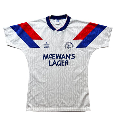 1990 92 Rangers away football shirt Admiral - S
