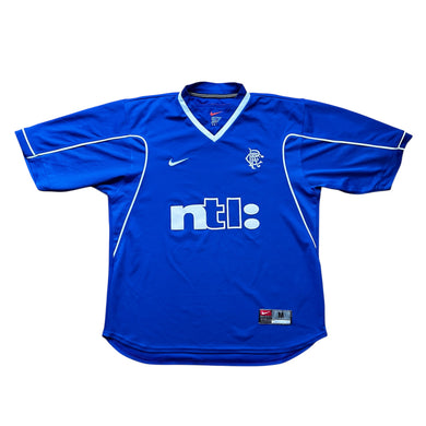2000 01 Rangers home football shirt Nike - M