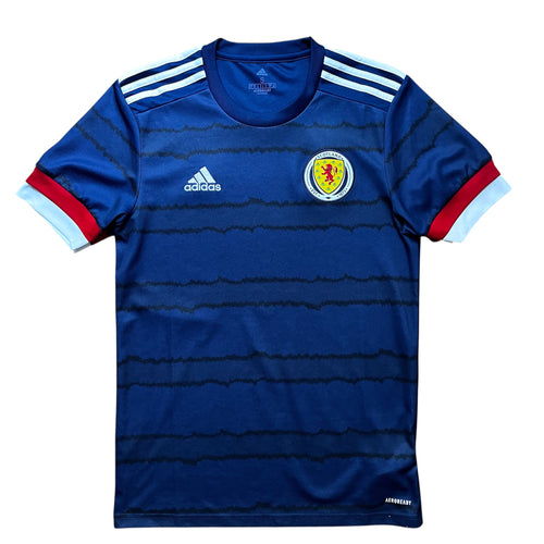 2020 21 Scotland home football shirt Adidas (excellent)- S