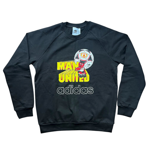 2021-22 Manchester United adidas Originals Graphic Sweat Sweatshirt Top - M
