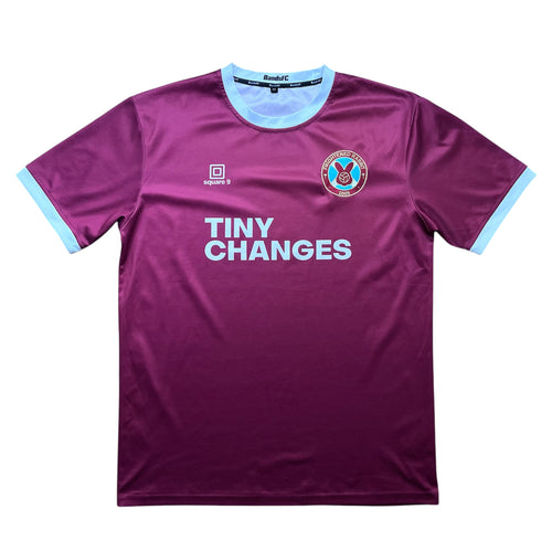 Frightened Rabbit Bands FC Tiny Changes Hearts Football Shirt Medium Excellent