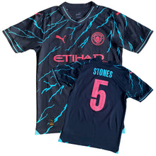 2023 24 Manchester City third football shirt Puma #5 Stones - S