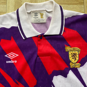 1991 93 Scotland away football shirt *BNIB* - M