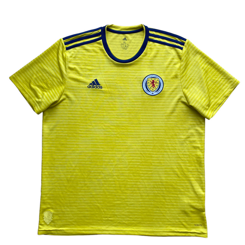 2017 18 Scotland away football shirt adidas - S