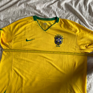 2008 10 BRAZIL HOME FOOTBALL SHIRT *BNWT* - XXL