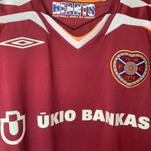 2007 08 HEART OF MIDLOTHIAN HOME FOOTBALL SHIRT - XL