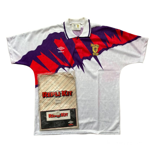 1991 93 Scotland away football shirt *BNIB* - M