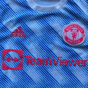 2021-22 Manchester United away football shirt (CL patches) - S