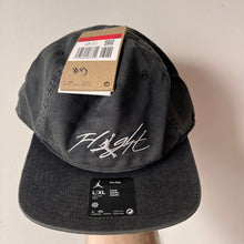 Jordan Flight Pro 5-Panel Cap – Black L/XL FV5300-010 – front Flight logo