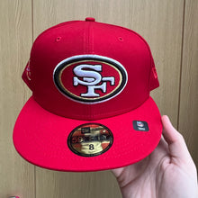 San Francisco 49ers red 59FIFTY fitted cap – front team logo