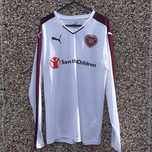 2015 16 Heart of Midlothian LS away Football Shirt *BNWT* - XL